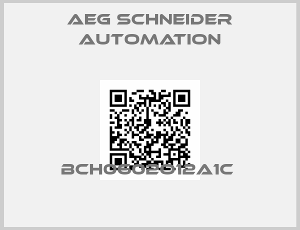 AEG SCHNEIDER AUTOMATION-BCH0602O12A1C 