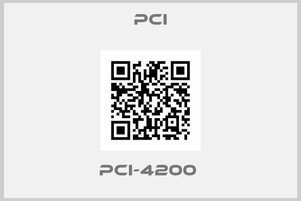 Pci-PCI-4200 