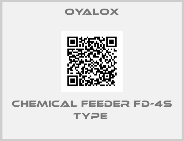 OYALOX-Chemical Feeder FD-4S type 