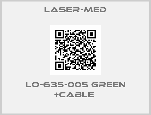 Laser-Med-LO-635-005 GREEN +cable 