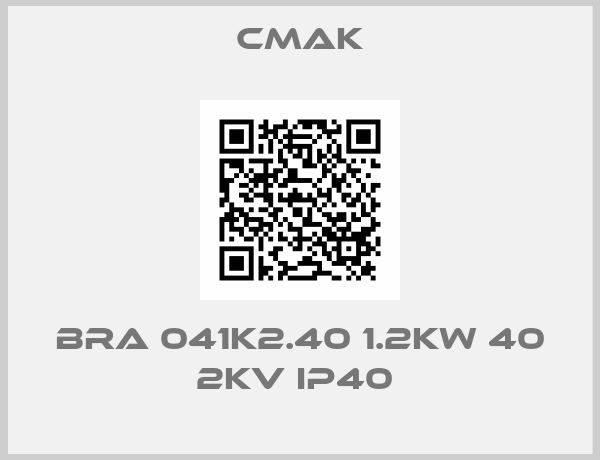 Cmak-BRA 041K2.40 1.2kW 40 2KV IP40 