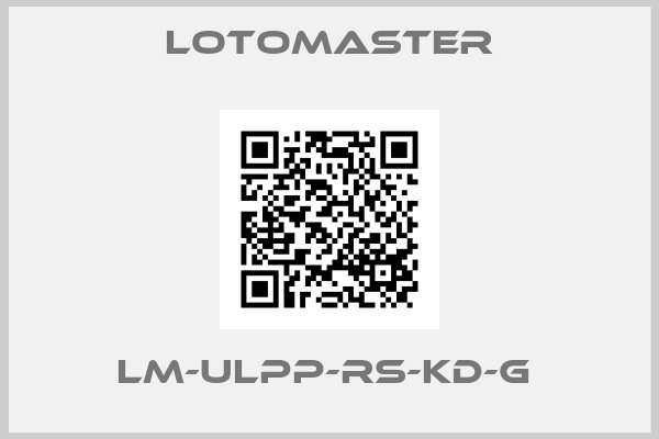 Lotomaster-LM-ULPP-RS-KD-G 