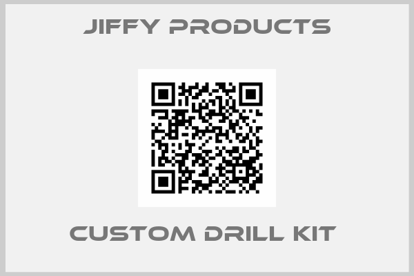 Jiffy Products-Custom Drill Kit 