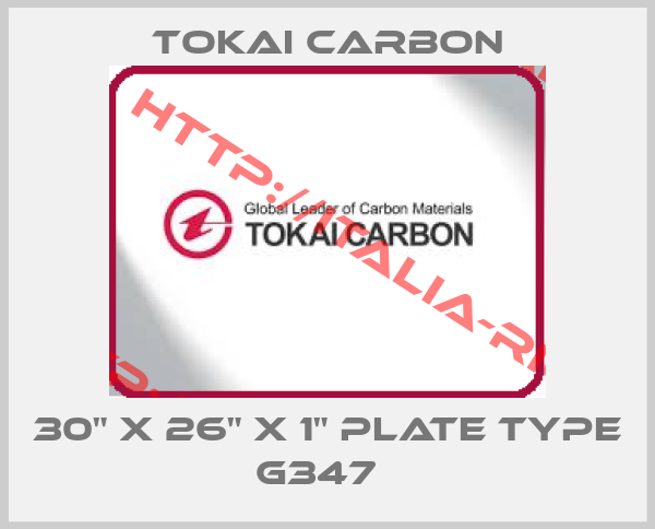 Tokai Carbon-30" X 26" X 1" PLATE TYPE G347  