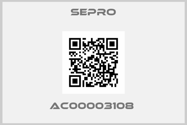 SEPRO-AC00003108 