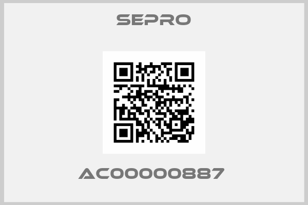 SEPRO-AC00000887 