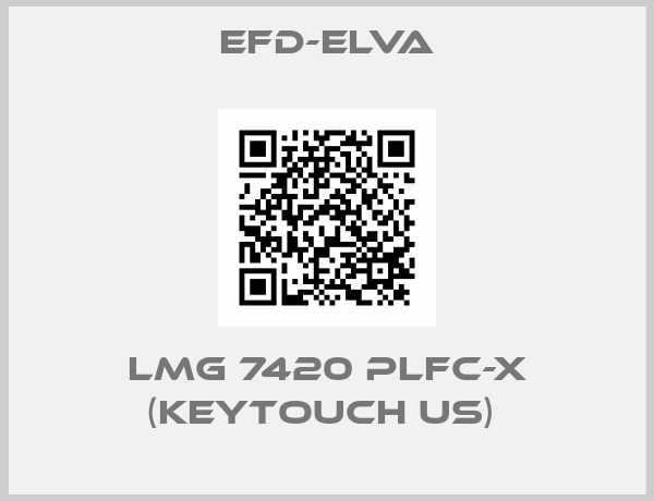 Efd-Elva-LMG 7420 PLFC-X (KEYTOUCH US) 