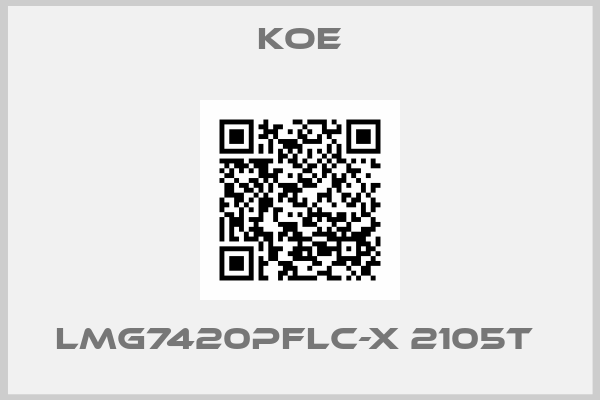 Koe-LMG7420PFLC-X 2105T 