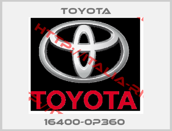 Toyota-16400-0P360 