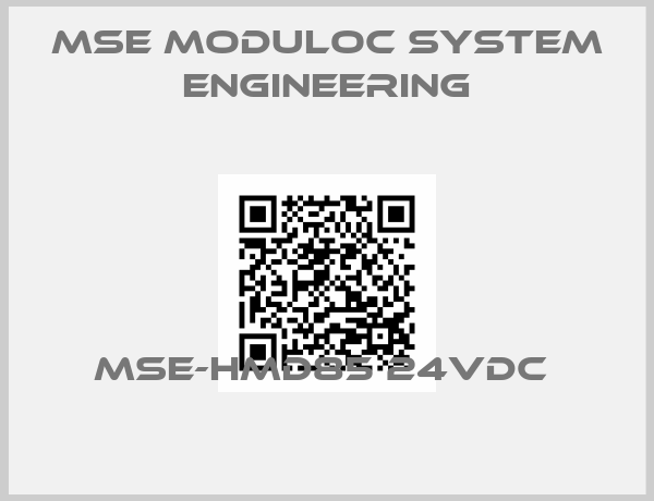 MSE Moduloc System Engineering-MSE-HMD85 24VDC 