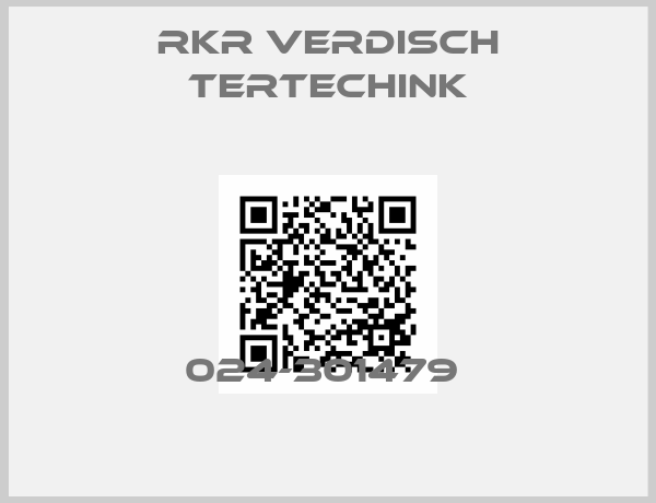 RKR VERDISCH TERTECHINK-024-301479 
