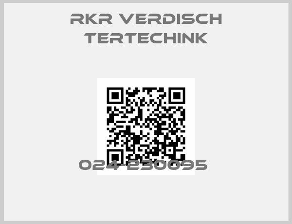 RKR VERDISCH TERTECHINK-024-230095 