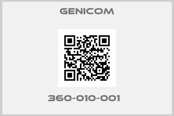 GENICOM-360-010-001  