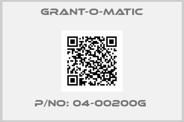 Grant-o-matic-P/No: 04-00200G 