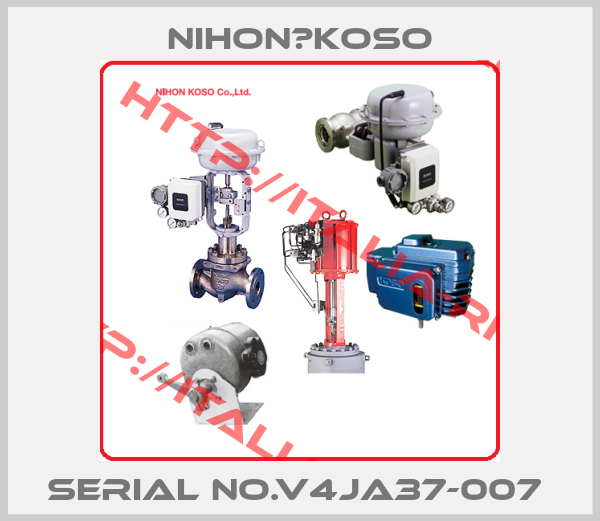 Nihon　Koso-Serial No.V4JA37-007 