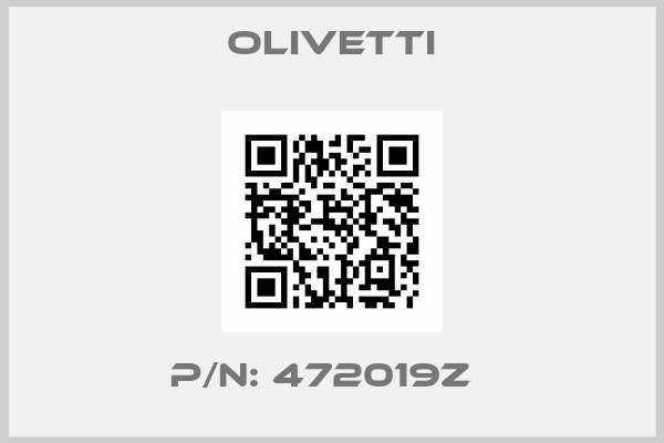 Olivetti-P/N: 472019Z  