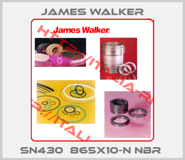 James Walker-SN430  865x10-N NBR 
