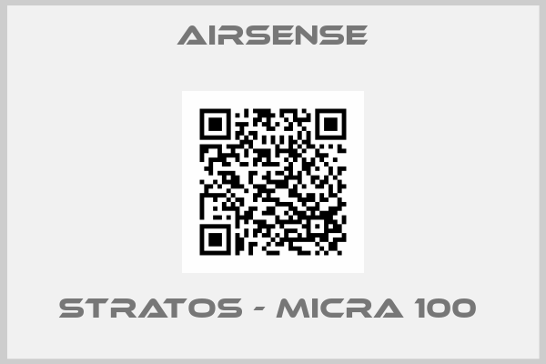 Airsense-STRATOS - MICRA 100 