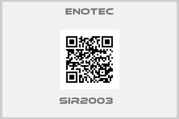 Enotec-SIR2003  
