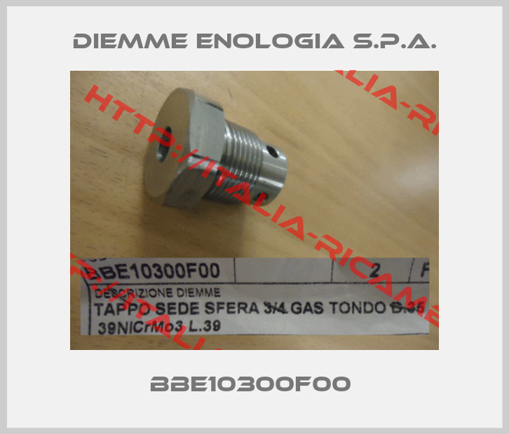 DIEMME Enologia S.p.A.-BBE10300F00 