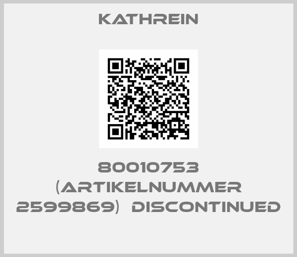 kathrein-80010753 (Artikelnummer 2599869)  discontinued