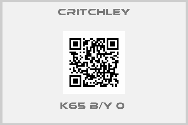 Critchley-K65 B/Y 0 