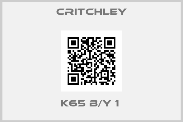 Critchley-K65 B/Y 1 