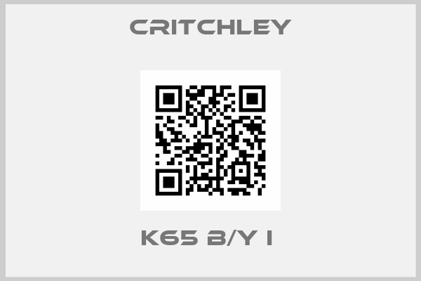 Critchley-K65 B/Y I 