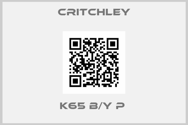 Critchley-K65 B/Y P 
