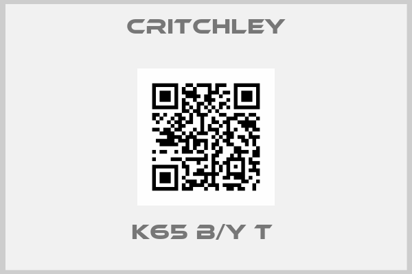 Critchley-K65 B/Y T 