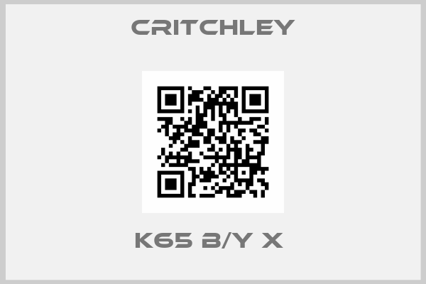 Critchley-K65 B/Y X 