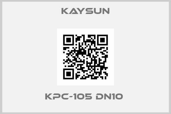 Kaysun-KPC-105 DN10 
