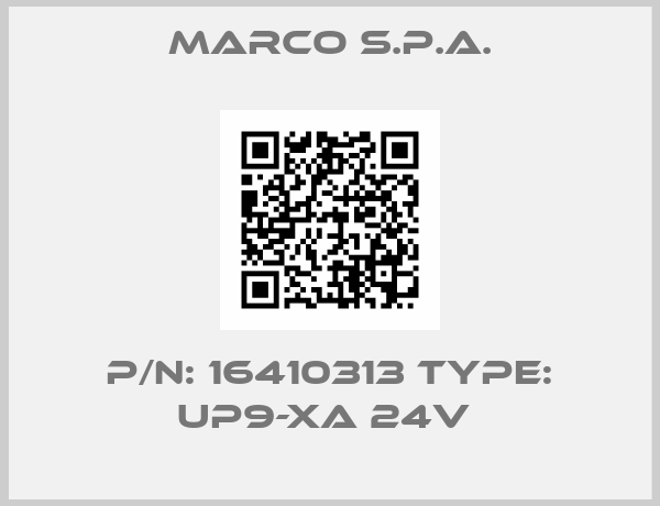 MARCO S.p.A.-P/N: 16410313 Type: UP9-XA 24V 