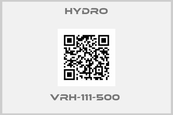 Hydro-VRH-111-500 