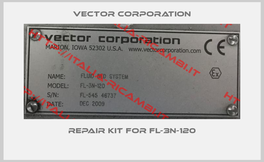 Vector Corporation-Repair kit for FL-3N-120 