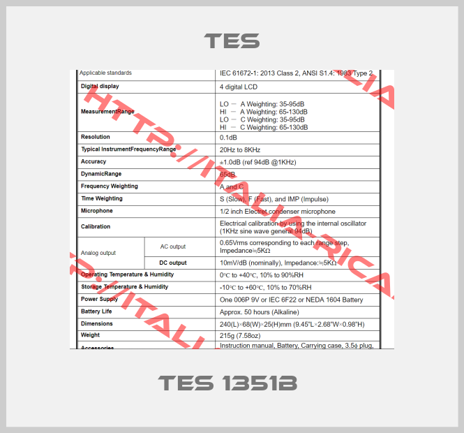 TES-TES 1351B 