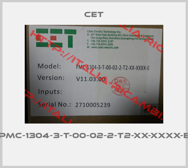 CET-PMC-1304-3-T-00-02-2-T2-XX-XXXX-E 