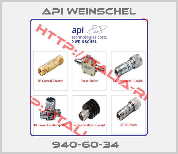 Api Weinschel-940-60-34  