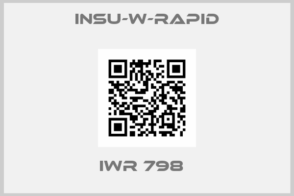 INSU-W-RAPID-IWR 798  