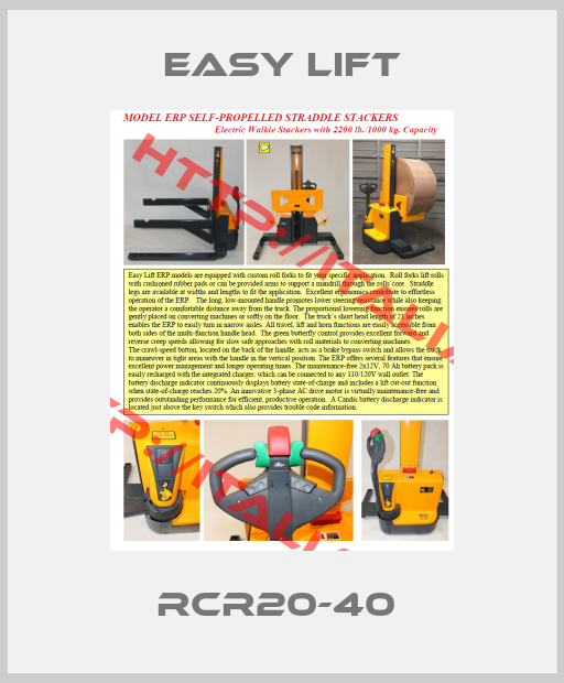 Easy Lift-RCR20-40 