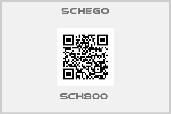 SCHEGO-SCH800 