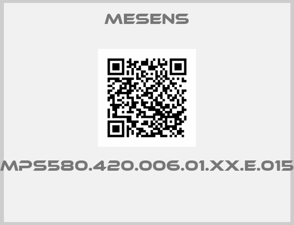 Mesens-MPS580.420.006.01.XX.E.015 