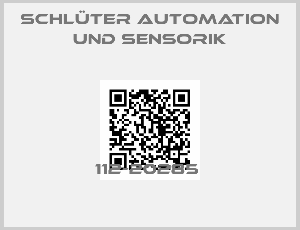 Schlüter Automation und Sensorik-112-20285 