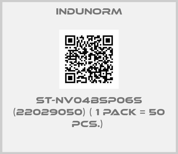 Indunorm-ST-NV04BSP06S (22029050) ( 1 Pack = 50 pcs.) 