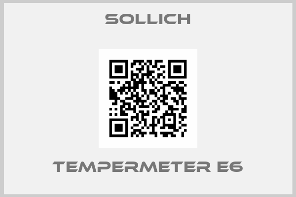 SOLLICH-Tempermeter E6