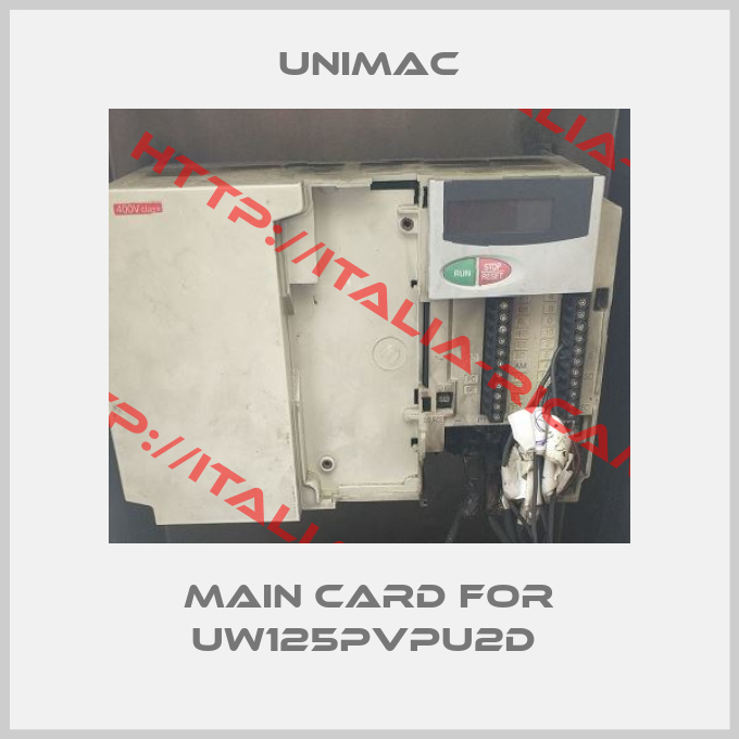 UNIMAC-Main card for UW125PVPU2D 