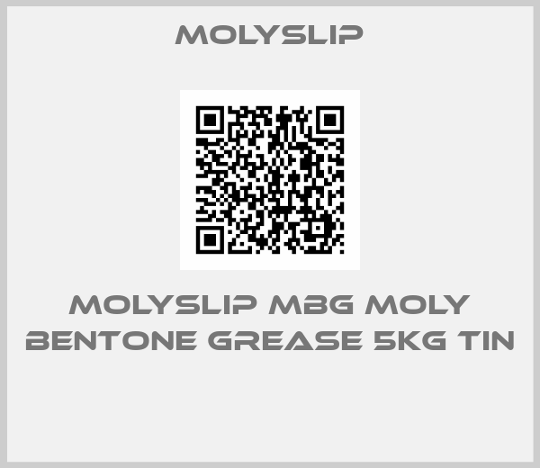 Molyslip-Molyslip MBG Moly Bentone Grease 5Kg Tin 