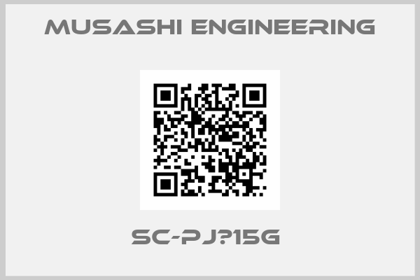 Musashi Engineering-SC-PJ	15G 