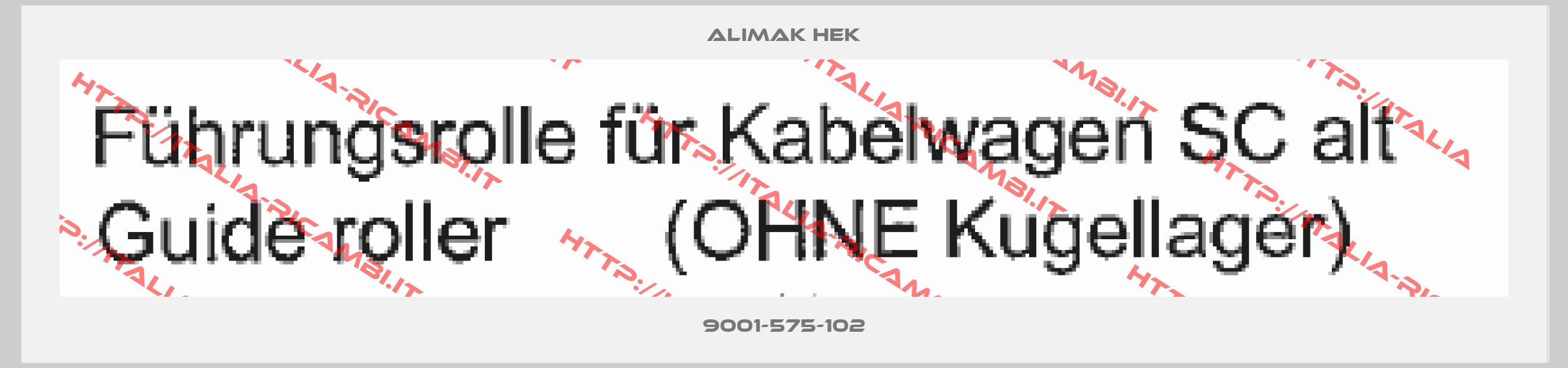 Alimak Hek-9001-575-102