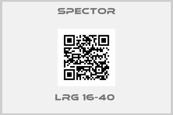 Spector-LRG 16-40 